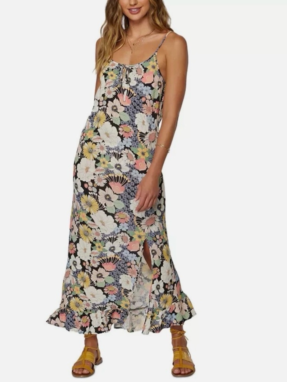 🌼 O’Neill Sterling Woven Maxi Dress – Size Large 🌼